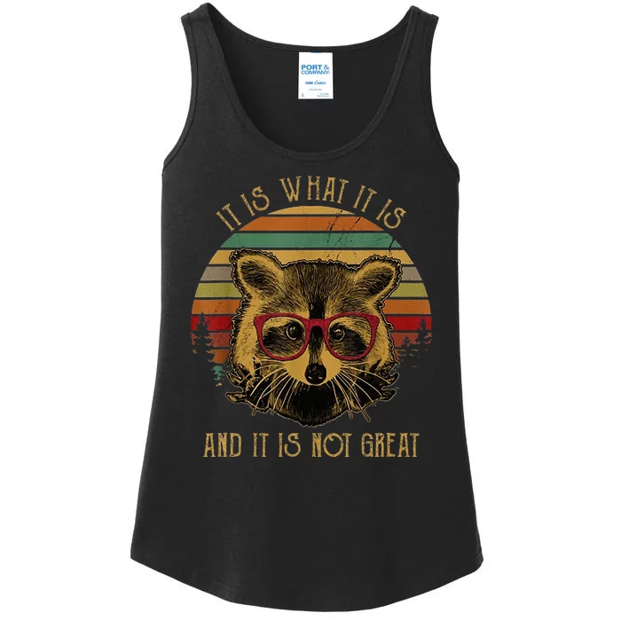 It Is What It Is And It Is Not Great Ladies Essential Tank