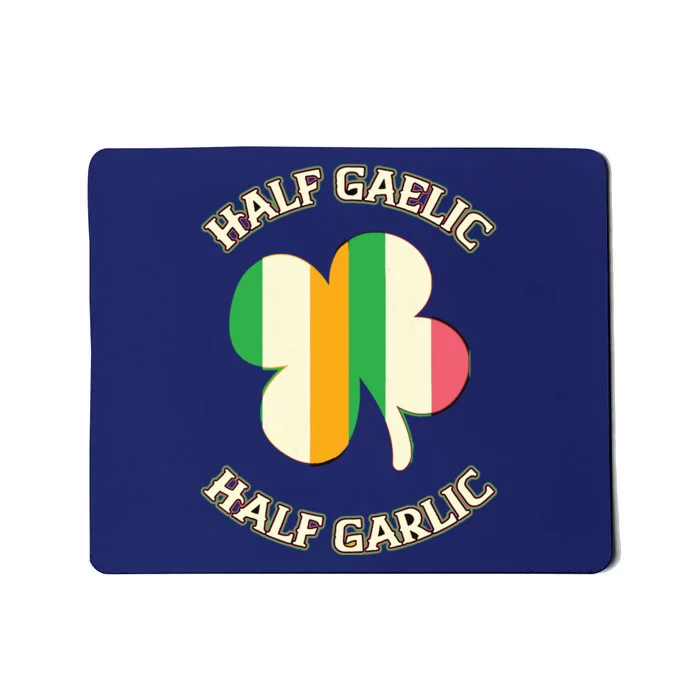 Irish Italian Women Men St Patricks Day Gaelic Mousepad