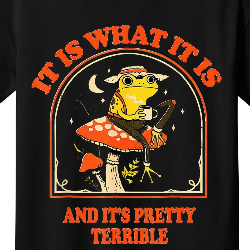 It Is What It Is And ItS Pretty Terrible Kids T-Shirt