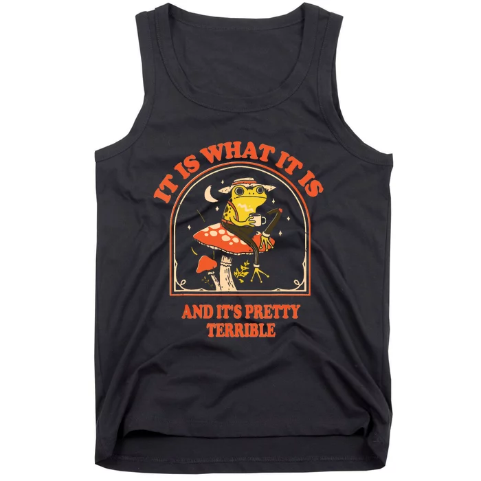 It Is What It Is And Its Pretty Terrible Tank Top