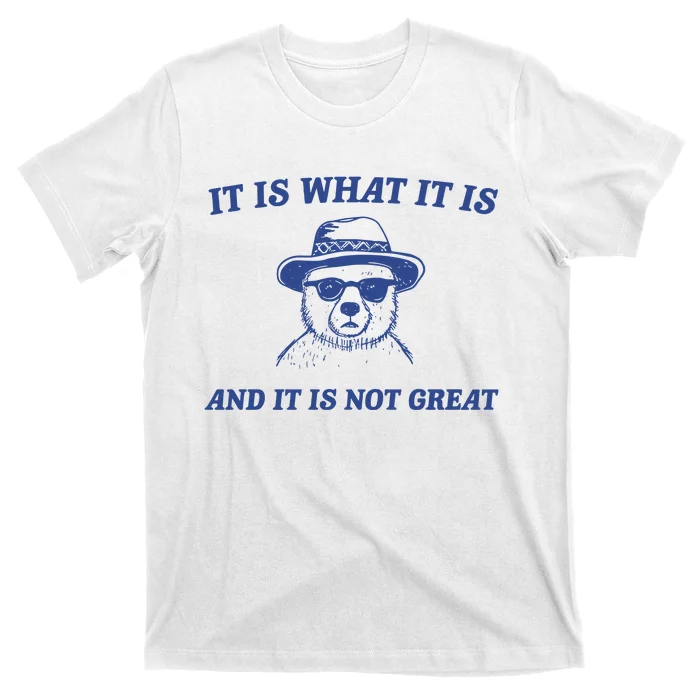 It Is What It Is And It Is Not Great T-Shirt