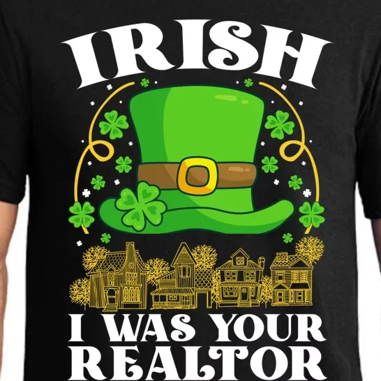 Irish I Was Your Realtor St Patricks Day Lead Generation Cute Gift Pajama Set