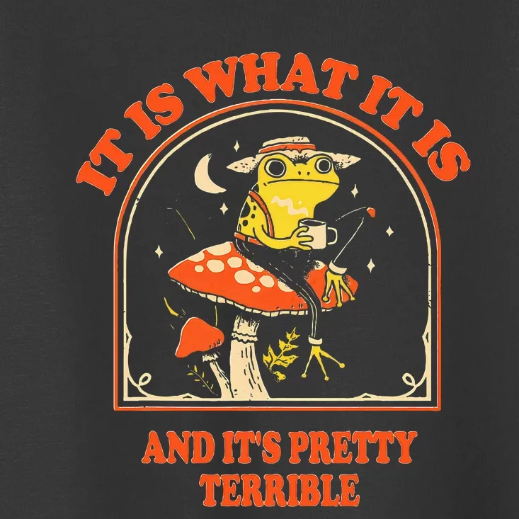 It Is What It Is And ItS Pretty Terrible Toddler T-Shirt