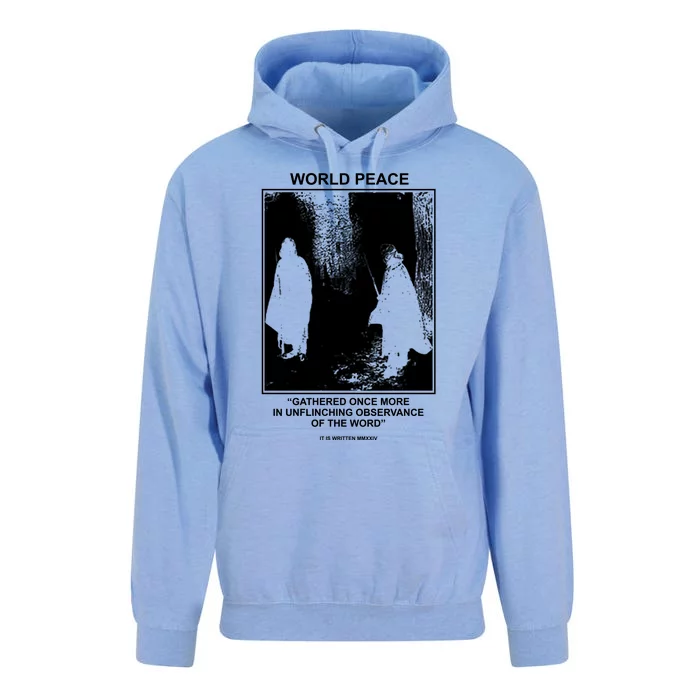 It Is Written Usa Mmxxiv World Peace Gathered Once More Unisex Surf Hoodie