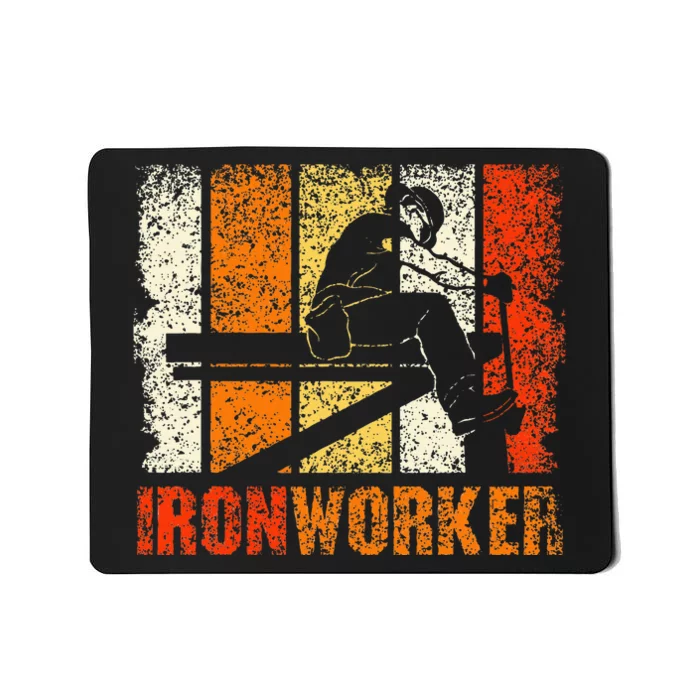 Ironworker Iron Worker Ironwork Ironworkers Ironworker Mousepad