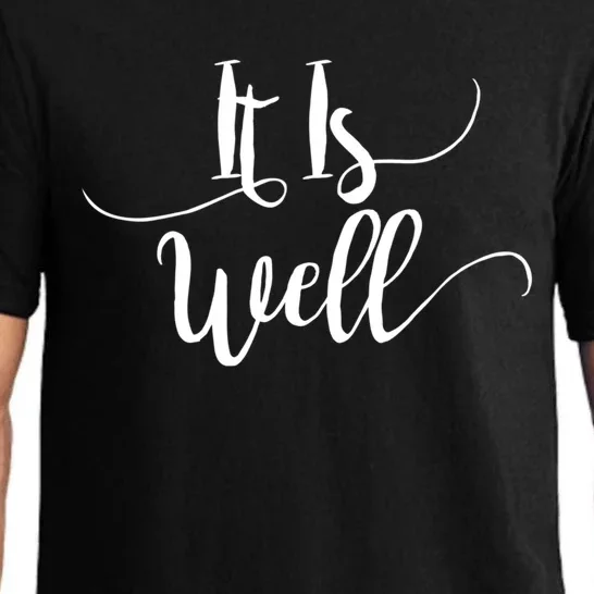 It Is Well Scripture Gift Pajama Set