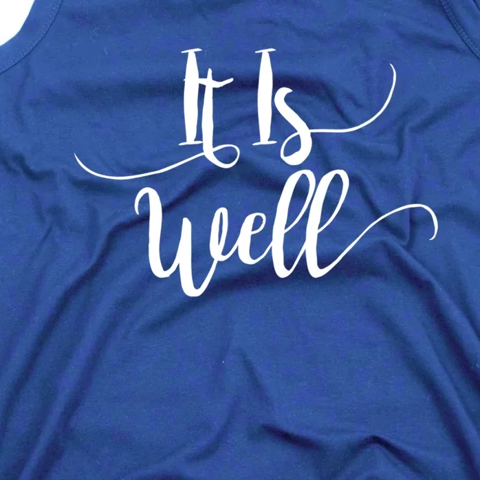 It Is Well Scripture Gift Tank Top