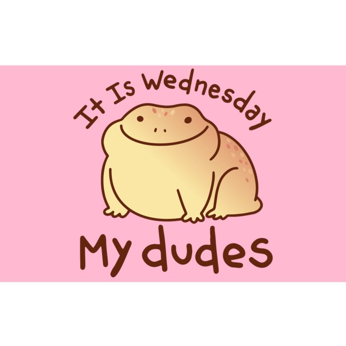 It Is Wednesday My Dudes Frog Funny Bumper Sticker