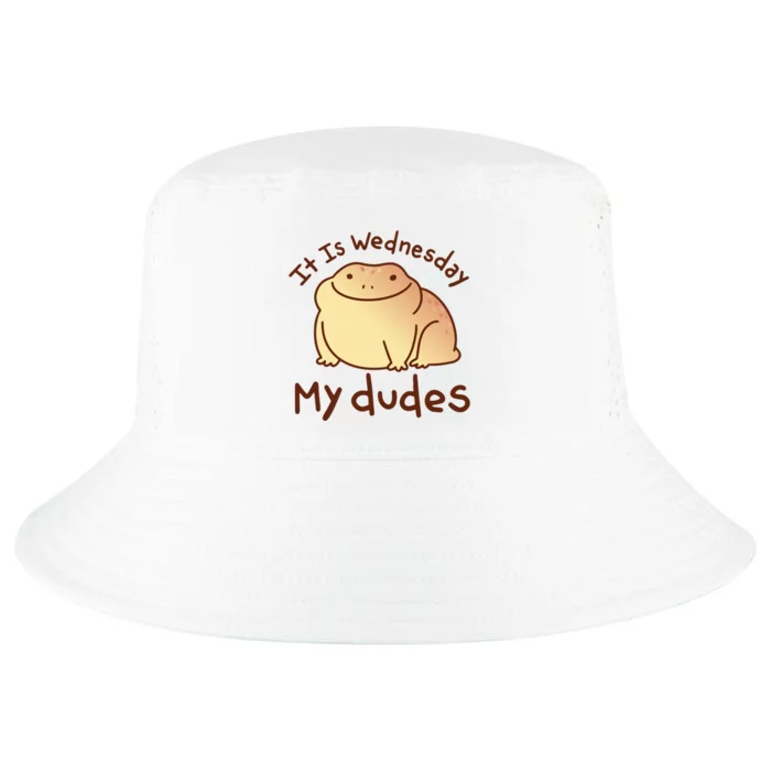 It Is Wednesday My Dudes Frog Funny Cool Comfort Performance Bucket Hat