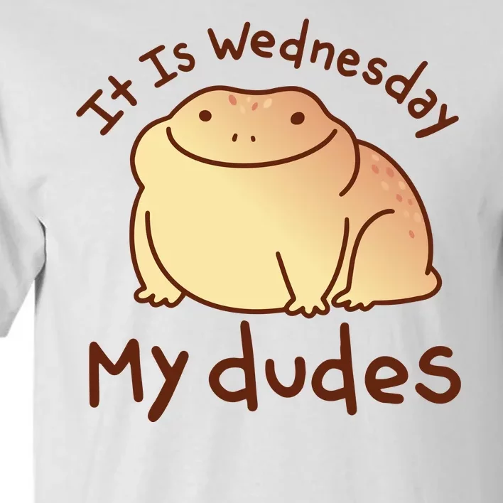 It Is Wednesday My Dudes Frog Funny Tall T-Shirt