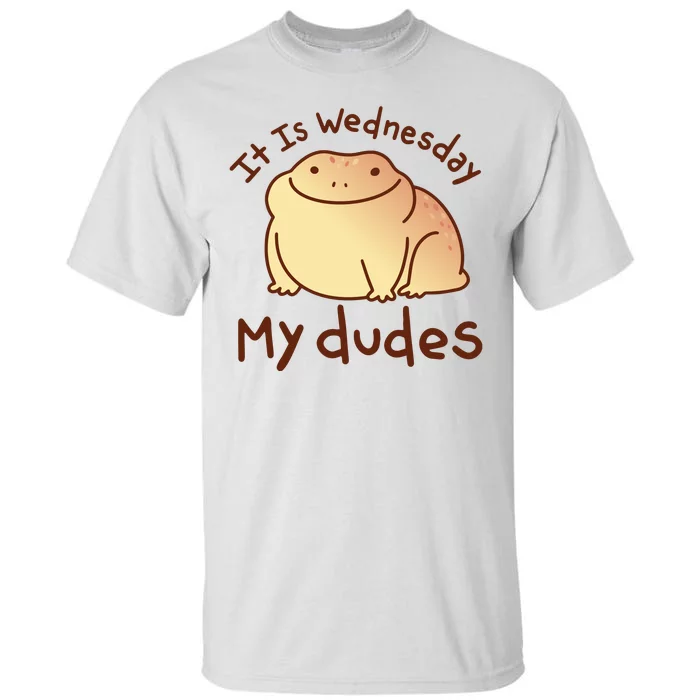 It Is Wednesday My Dudes Frog Funny Tall T-Shirt