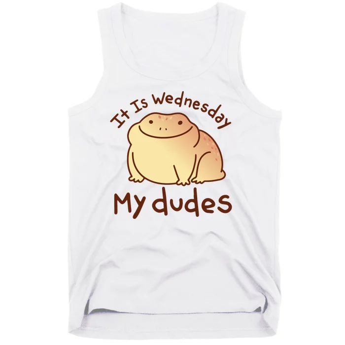 It Is Wednesday My Dudes Frog Funny Tank Top