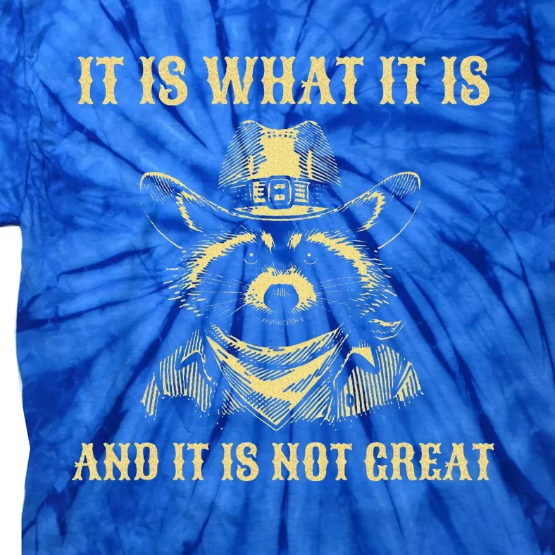 It Is What It Is And Its Not Great Tie-Dye T-Shirt