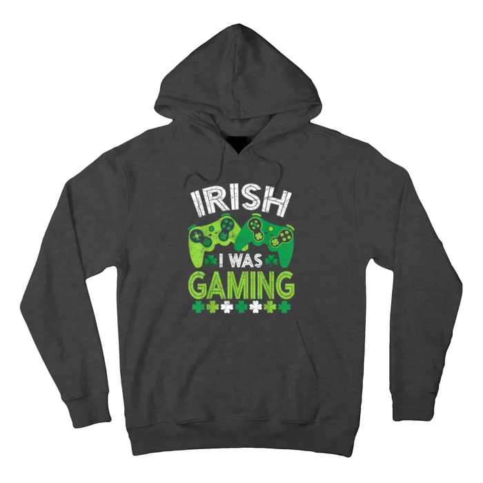 Irish I Was Gaming St Patricks Day Gamer Hoodie