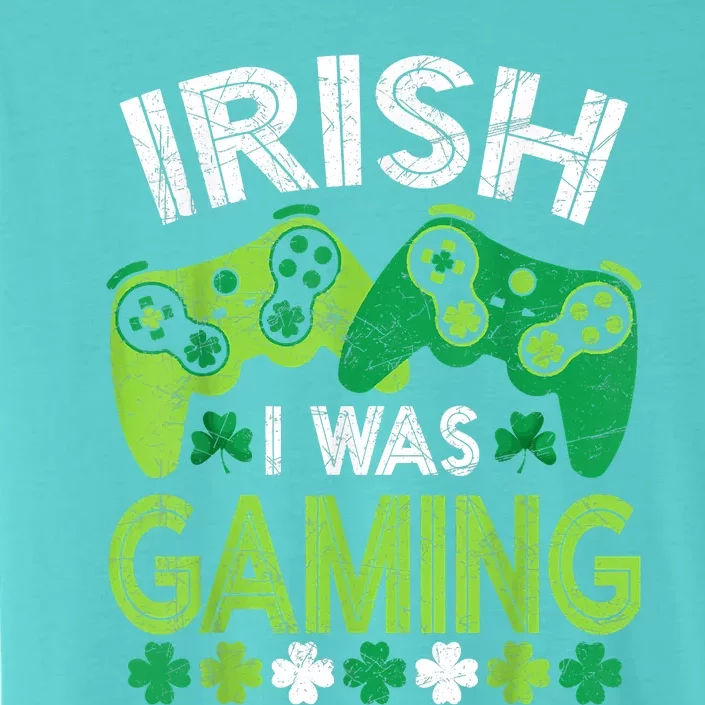 Irish I Was Gaming St Patricks Day Gamer ChromaSoft Performance T-Shirt