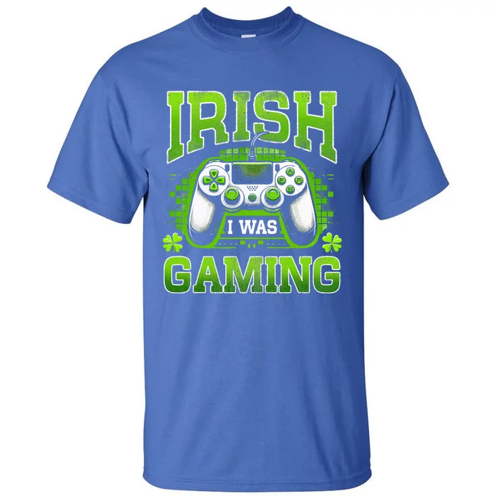 Irish I Was Gaming Funny St Patricks Day Gamer Tall T-Shirt