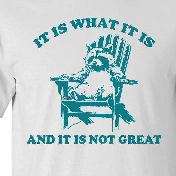 It Is What It Is And It Is Not Great Tall T-Shirt