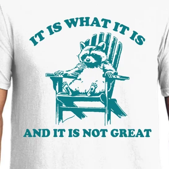 It Is What It Is And It Is Not Great Pajama Set