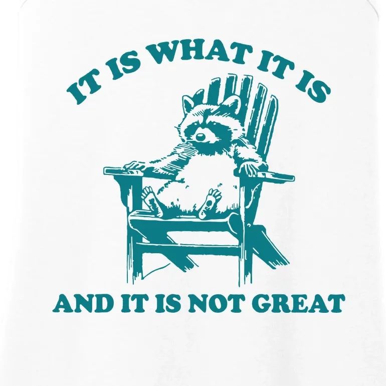 It Is What It Is And It Is Not Great Ladies Essential Tank