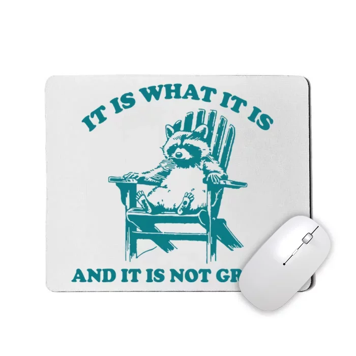 It Is What It Is And It Is Not Great Mousepad