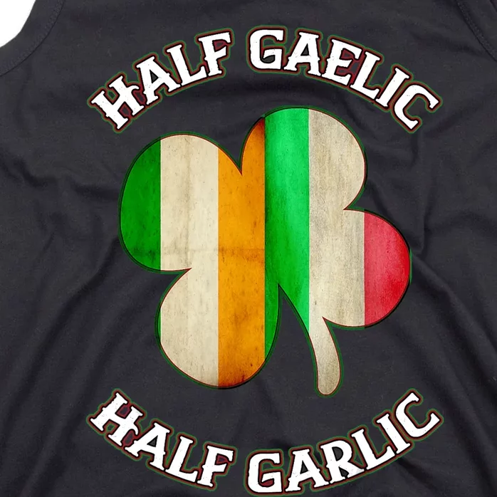 Irish Italian Wo 's St Patrick's Day Gaelic Tank Top