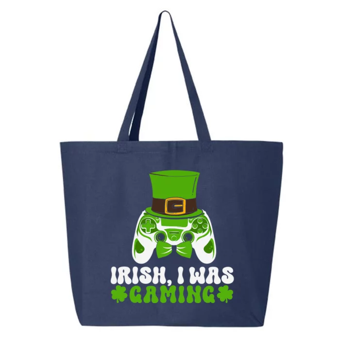 Irish I Was Gaming Funny St Patricks Day Gamer 25L Jumbo Tote