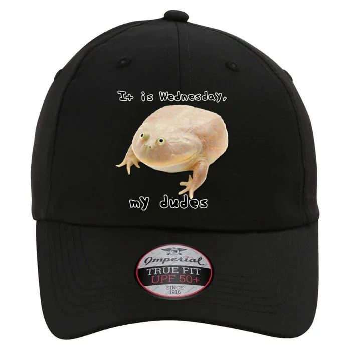 It Is Wednesday My Dudes Funny Classic Frog Meme Original Gift The Original Performance Cap