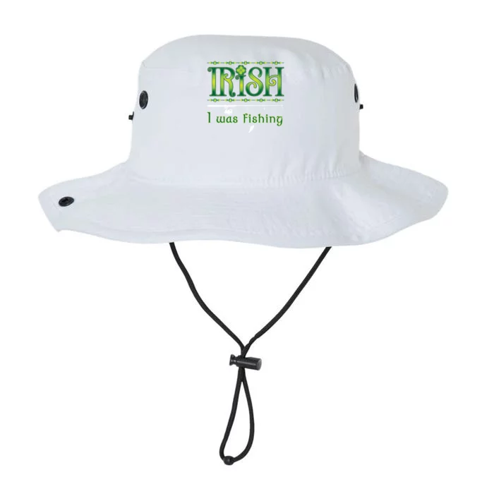 Irish I Was Fishing Shamrock Funny Gift Legacy Cool Fit Booney Bucket Hat