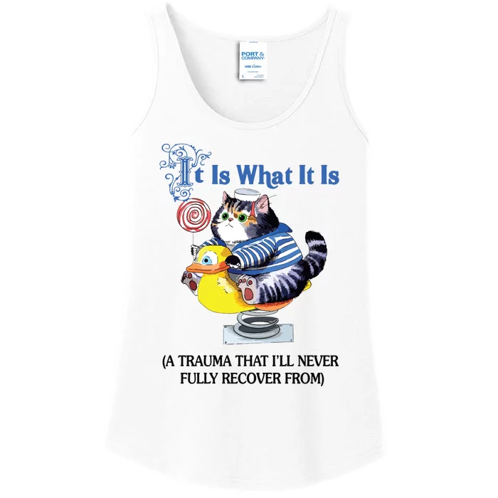 It Is What It Is Ladies Essential Tank