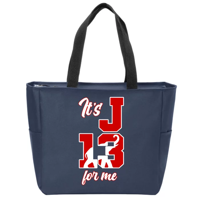 Its January 13 For Me Delta Sigma Theta Zip Tote Bag