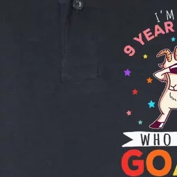 I'm Just A 9 Year Old Girl Who Loves Goats Softstyle Adult Sport Polo