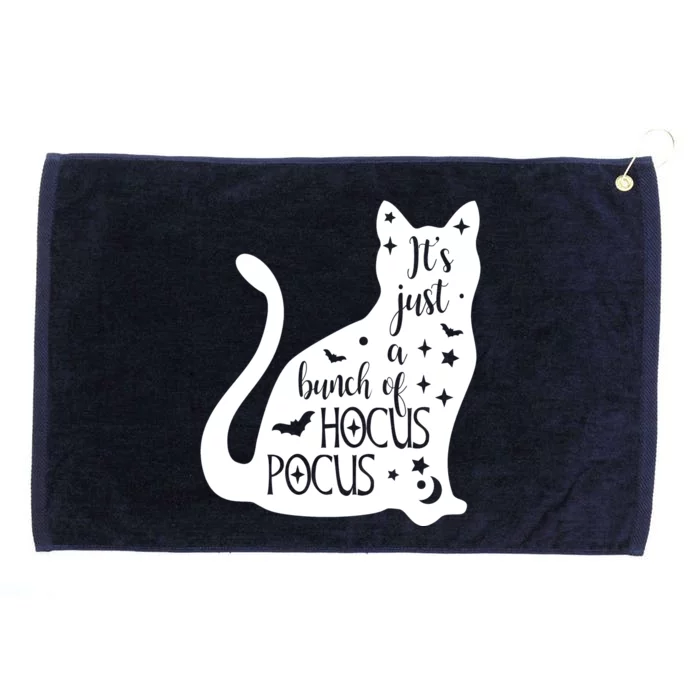 It's Just A Bunch Of Hocus Pocus Cat Grommeted Golf Towel