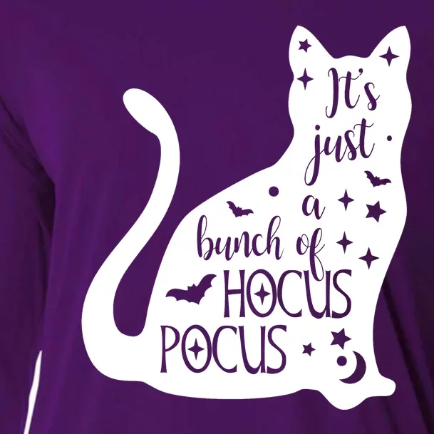 It's Just A Bunch Of Hocus Pocus Cat Cooling Performance Long Sleeve Crew