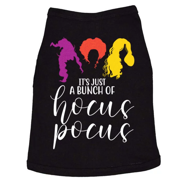 It's Just A Bunch Of Hocus Pocus Witches Doggie Tank