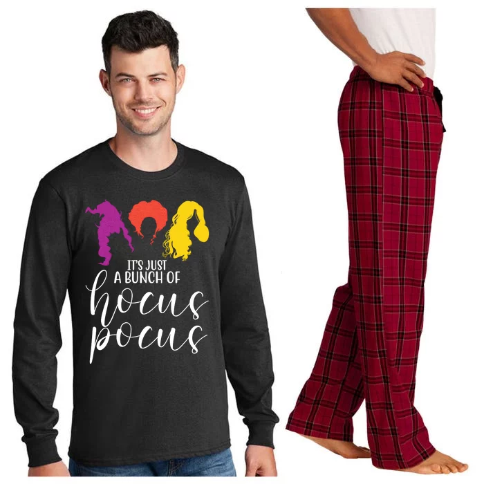 It's Just A Bunch Of Hocus Pocus Witches Long Sleeve Pajama Set