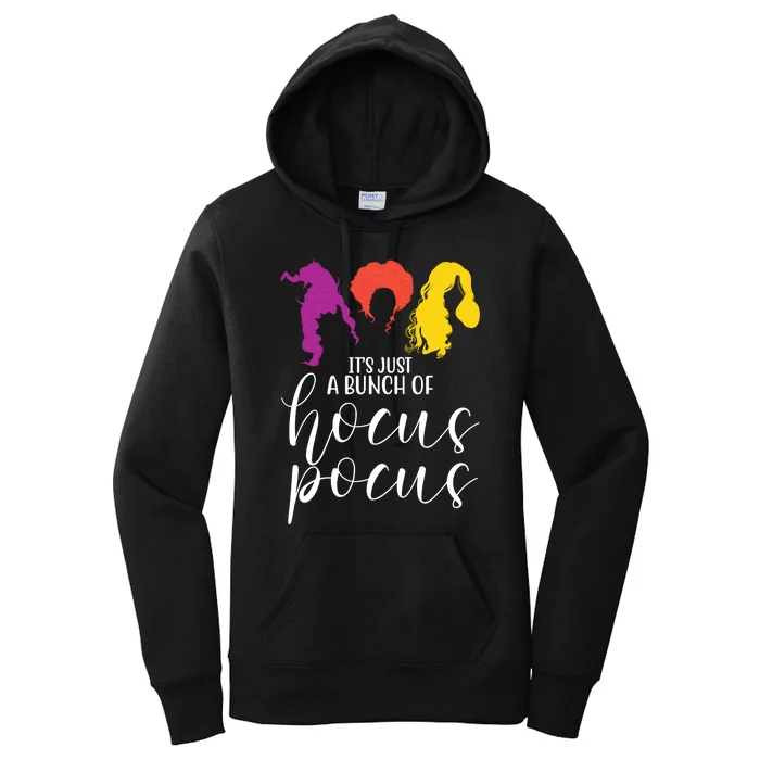 It's Just A Bunch Of Hocus Pocus Witches Women's Pullover Hoodie