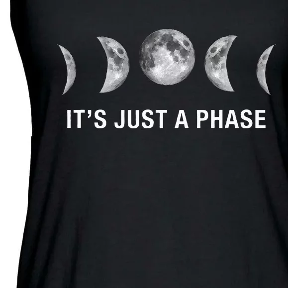 ItS Just A Phase Moon Phases Ladies Essential Flowy Tank