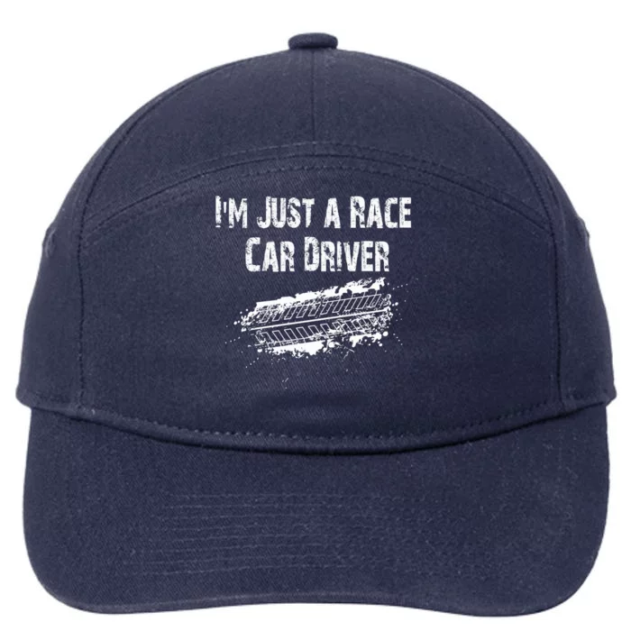 IM Just A Race Car Driver 7-Panel Snapback Hat