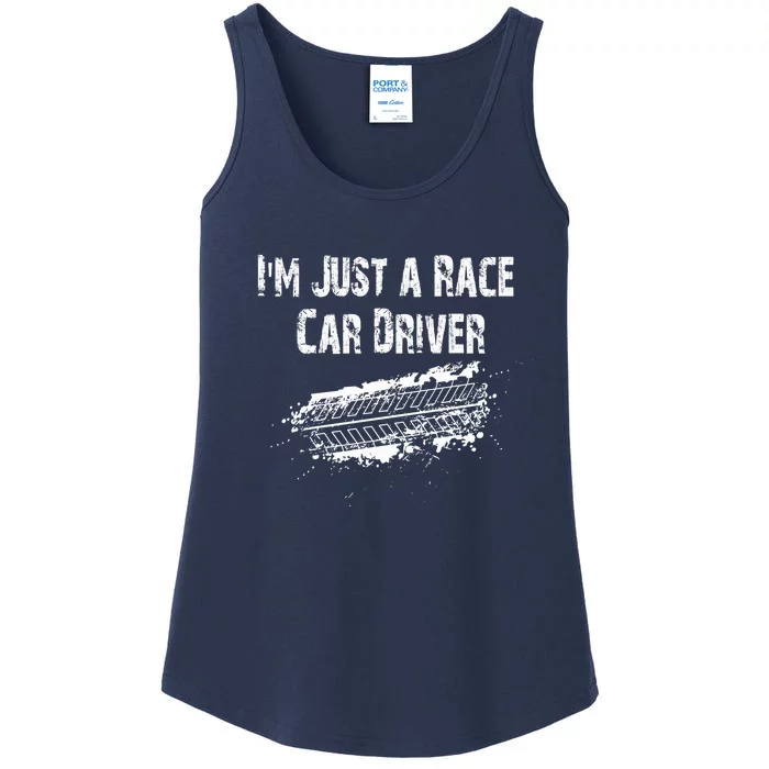 IM Just A Race Car Driver Ladies Essential Tank