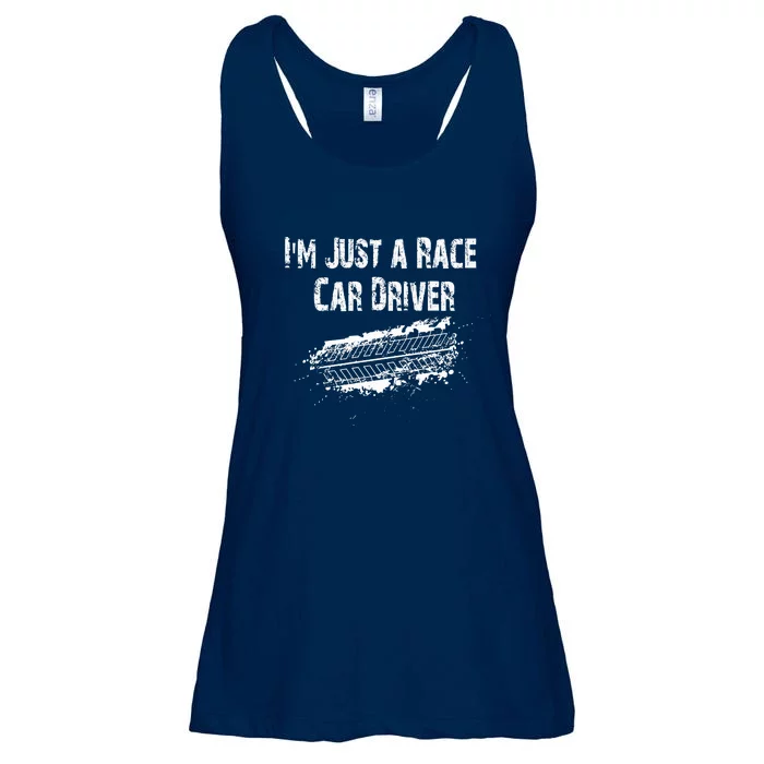 IM Just A Race Car Driver Ladies Essential Flowy Tank