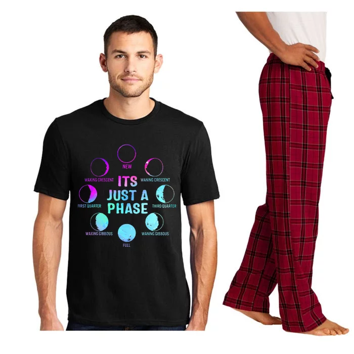 Its Just A Phase Celestial Moon Lunar Cycle Astronomy Pajama Set