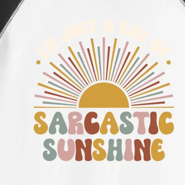 IM Just A Ray Of Sarcastic Sunshine Humor Sarcastic Great Gift Toddler Fine Jersey T-Shirt