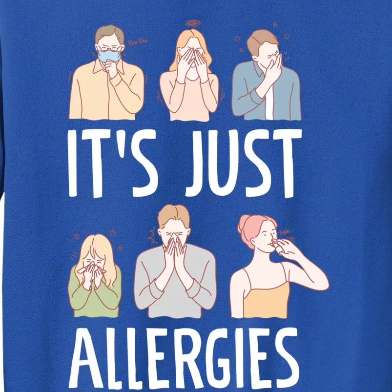 It's Just Allergies Allergy Allergic Rhinitis Gift Sweatshirt