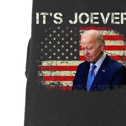 ItS Joever Biden Biden Has Quit The Race For President Doggie 3-End Fleece Hoodie