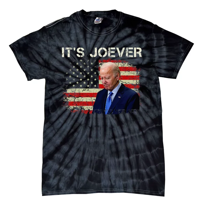 ItS Joever Biden Biden Has Quit The Race For President Tie-Dye T-Shirt