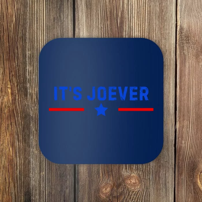 ItS Joever Biden Funny Political Meme Coaster