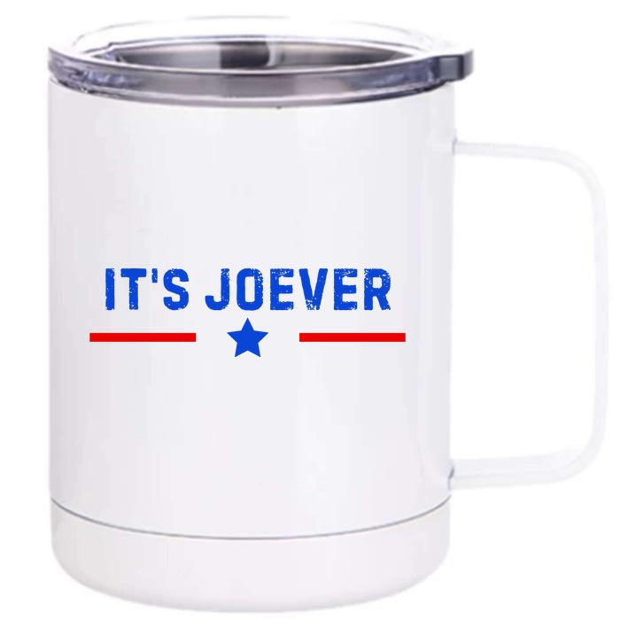 ItS Joever Biden Funny Political Meme Front & Back 12oz Stainless Steel Tumbler Cup