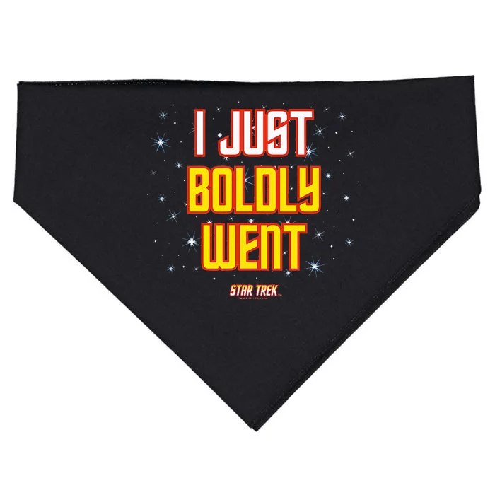 I Just Boldly Went USA-Made Doggie Bandana