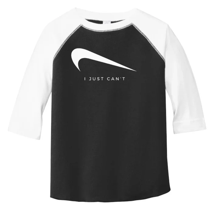 I Just CanT Funny Toddler Fine Jersey T-Shirt