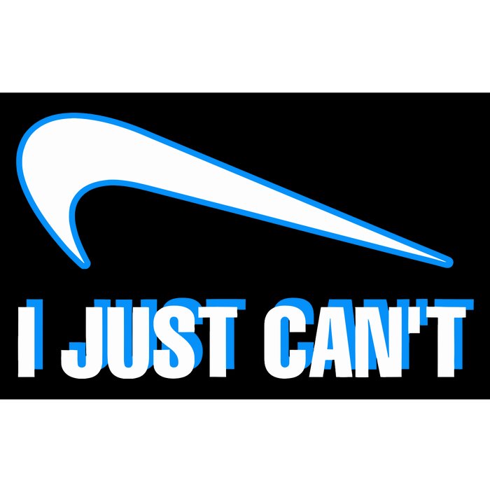 I Just Cant Bumper Sticker